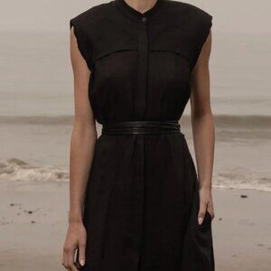 NWT Heidi Merrick Sespe Dress in Noir Size XS